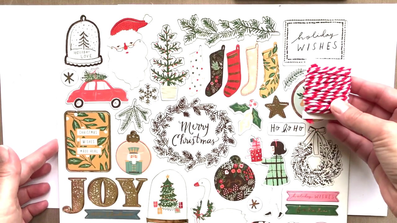 Look at Crate Paper's Merry Day Collection