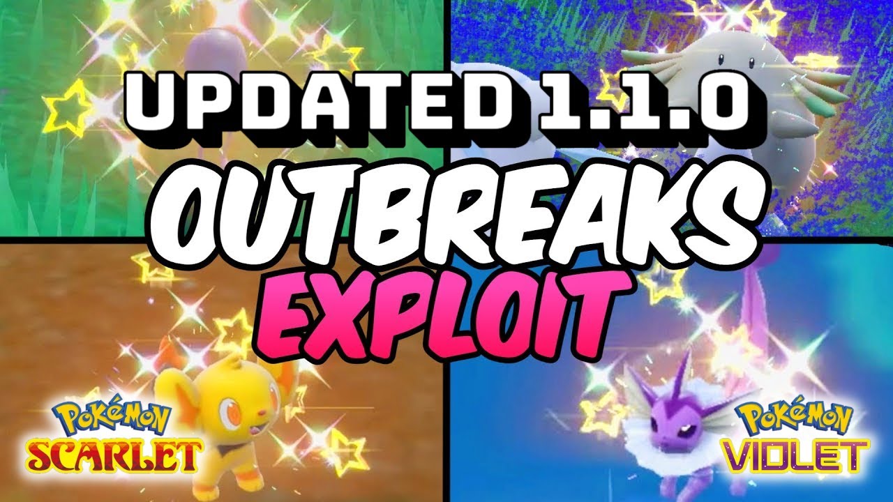 [UPDATED 1.1.0] Mass Outbreak Spawns EXPLOIT in Pokemon Scarlet Violet ...