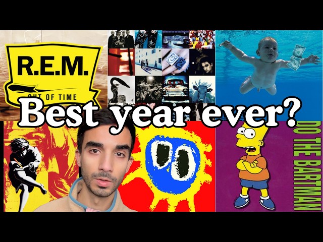 Was 1991 The Best Year For Music EVER? - YouTube