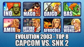 EVO 2003 - Capcom vs. SNK 2 - Top 8