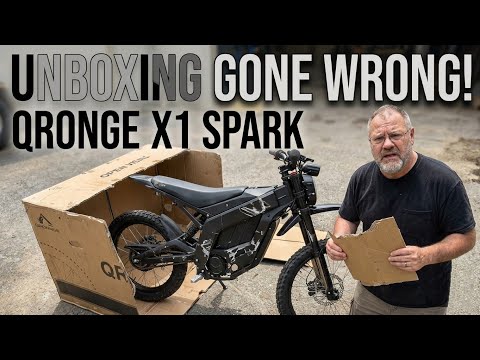Qronge X1 SPARK - UNBOXED - Shipping Damage REPORT