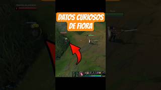 DATOS SECRETOS de FIORA #shorts