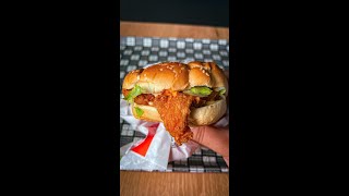 #food #kfc -🔥 كنتاكي مايتي زنجر 🔥