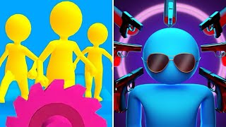 Crowd Evolution 3D Vs Join Clash 3D🔥💥🔥Max All New Update Gameplay TW12