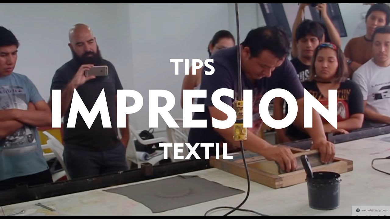 🟢 Como imprimir sobre tela. 🇵🇪 Técnicas de Impresión en Serigrafia Textil 🙂