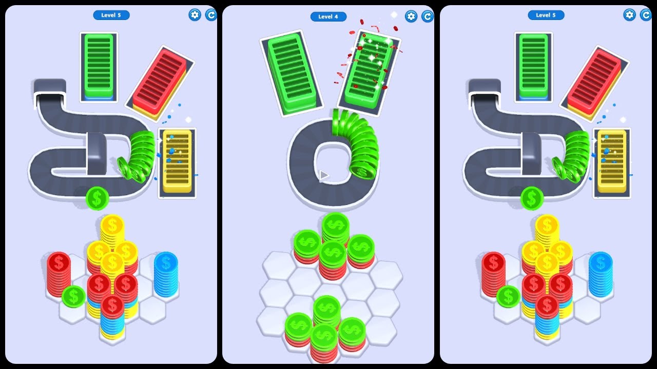 Coin Loop Bank Coin N Loop Game Android Gameplay - YouTube