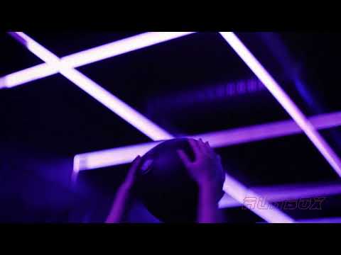 Dynamic LED Pixel Ceiling That Pushes Fitness Center Workouts Harder