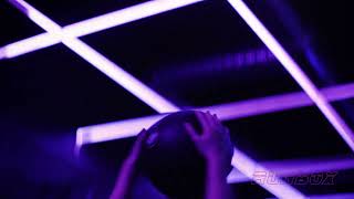 Dynamic LED Pixel Ceiling That Pushes Fitness Center Workouts Harder