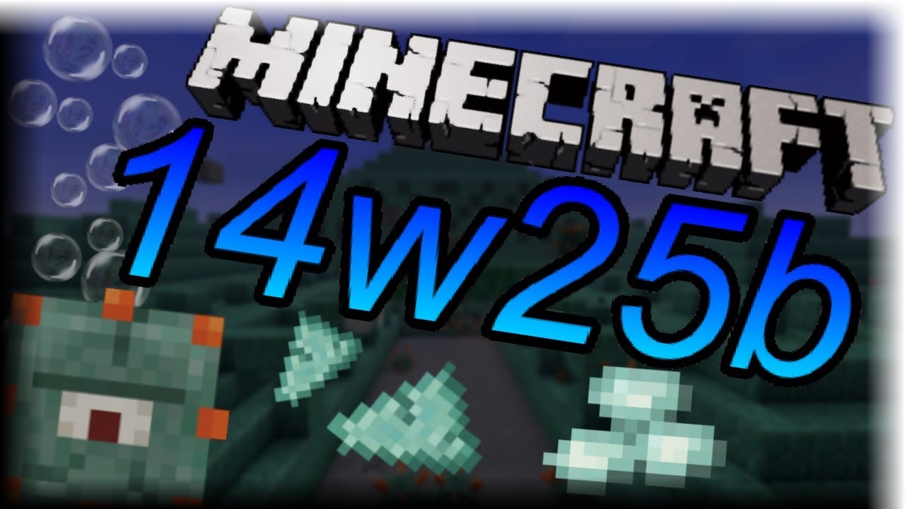 Monster Fische in Atlantis!  - 1.8 Snapshot: 14w25b