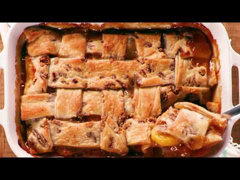 Pecan-Peach Cobbler | Southern Living