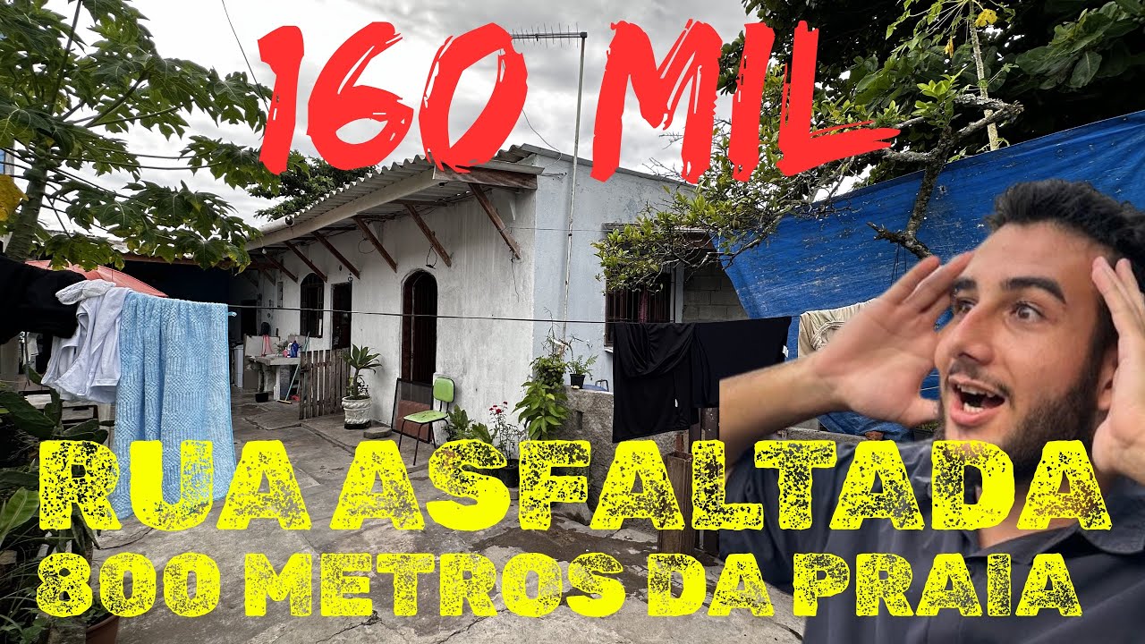 CASA POR 160 MIL NA PRAIA DE ITANHAEM 