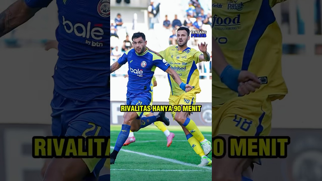 Respect Bobotoh & Aremania 🥹💙