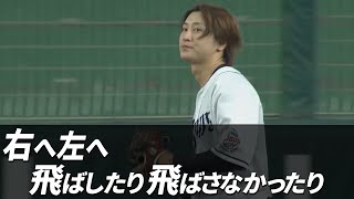 金子侑司 右へ左へ、飛ばしたり飛ばさなかったり。