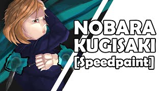 Nobara Kugisaki From Jujutsu Kaisen Speedpaint Drawing Anime Characters Digital Art 呪術廻戦 渋谷事変