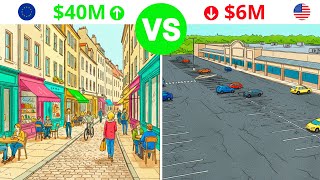 Why European Cities Are Better Than American Ones