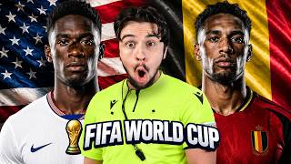🔴USA vs BELGIUM WORLD CUP LIVESTREAM WATCH PARTY🔴