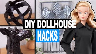 DIY Dollhouse Miniature Hacks for Decorating