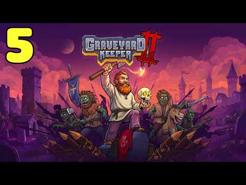 Escritura y fertilizantes. Primera resurrección | Graveyard Keeper 2 #5 [Gameplay Español]