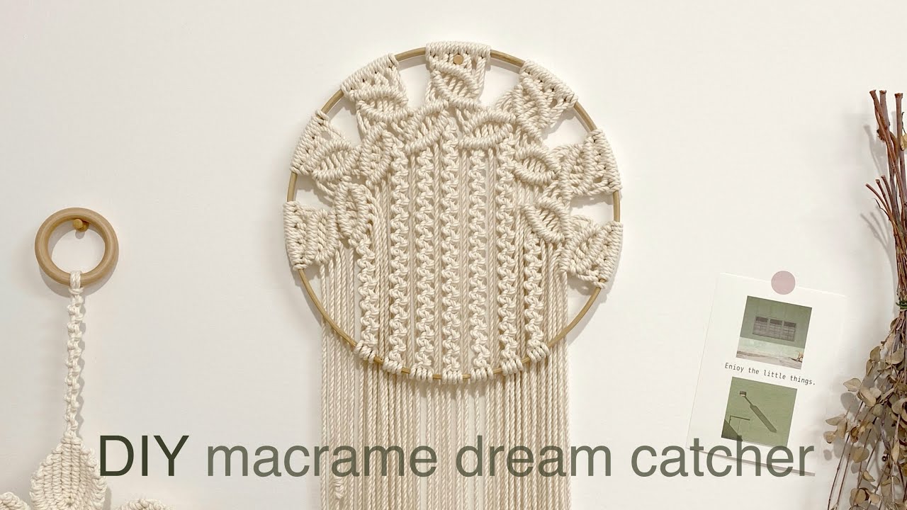 DIY | macrame dream catcher tree of life | Ловец снов макраме Древо жизни