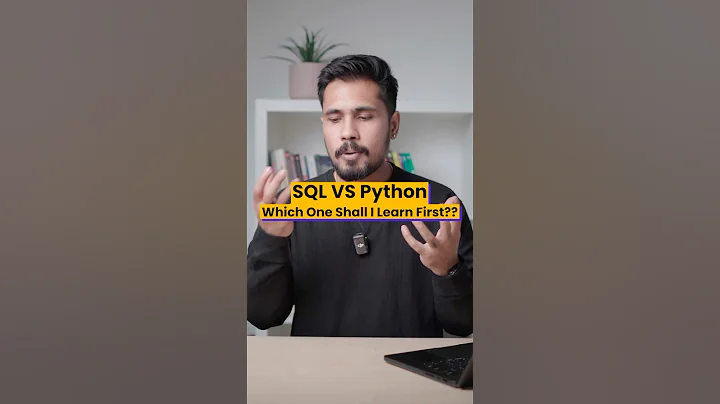 SQL or Python Which One To Learn First?? #datascience #dataanlysis #sql #python thumbnail