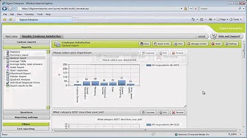 Digium Enterprise tutorial video: How to report results in the general report