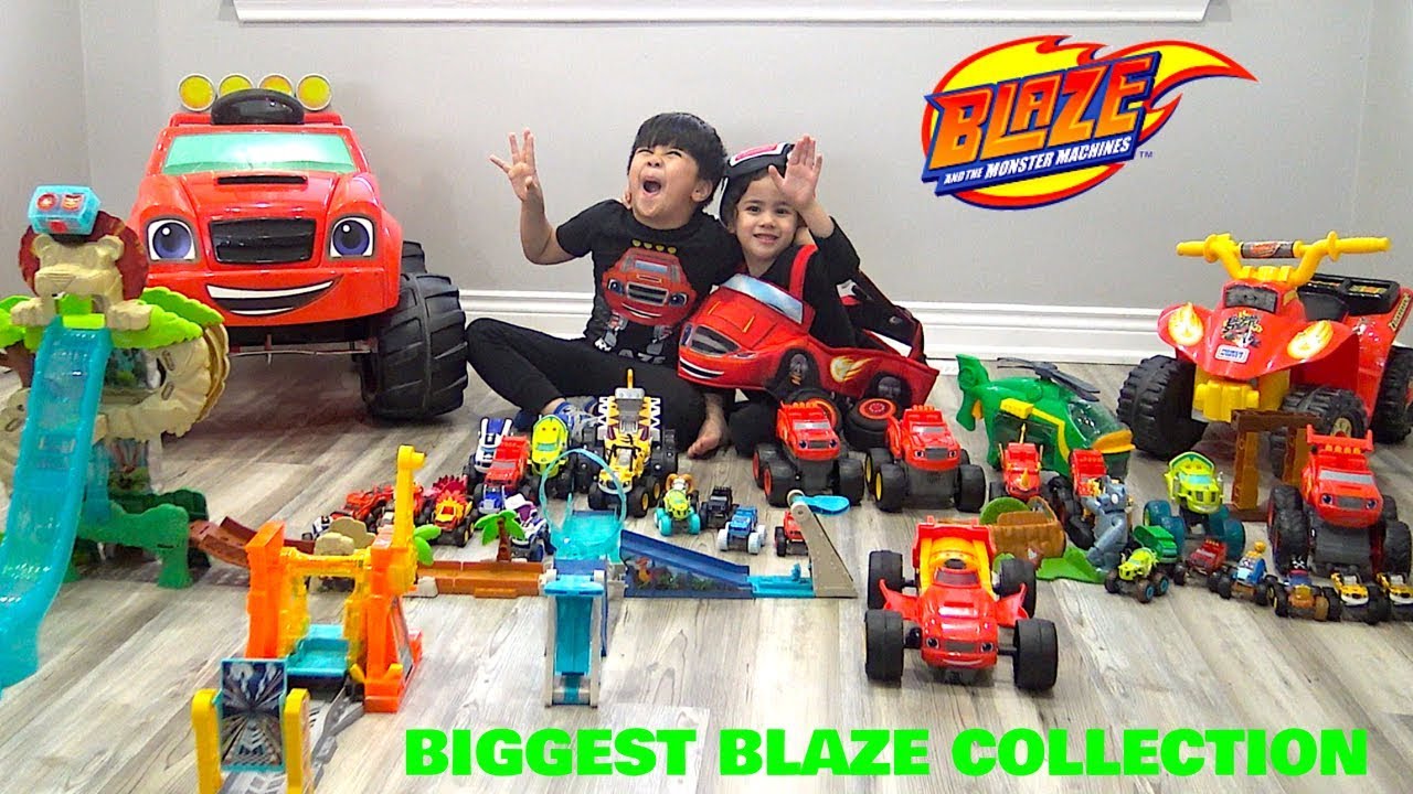 blaze and the monster machines toys videos