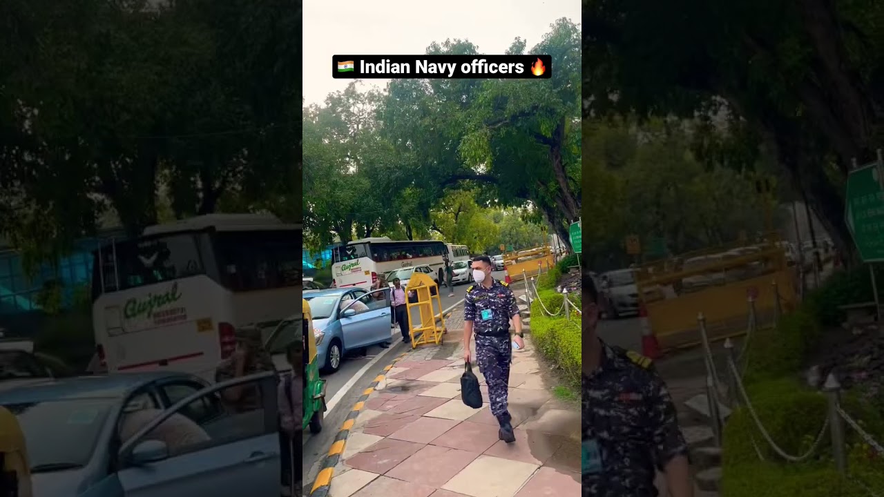 Indian Navy officer fire entry 🔥🔥 