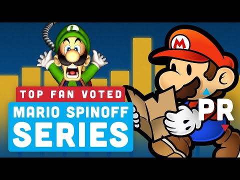 Revealed: Your Top 5 Mario Spinoff Game Series - Power Ranking