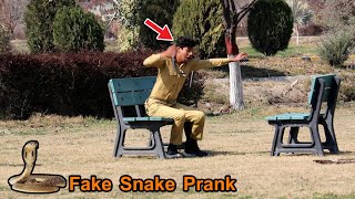 😄Fake SNAKE Prank Real Funniest Video On Public😁 | By Pendo Brand Tv