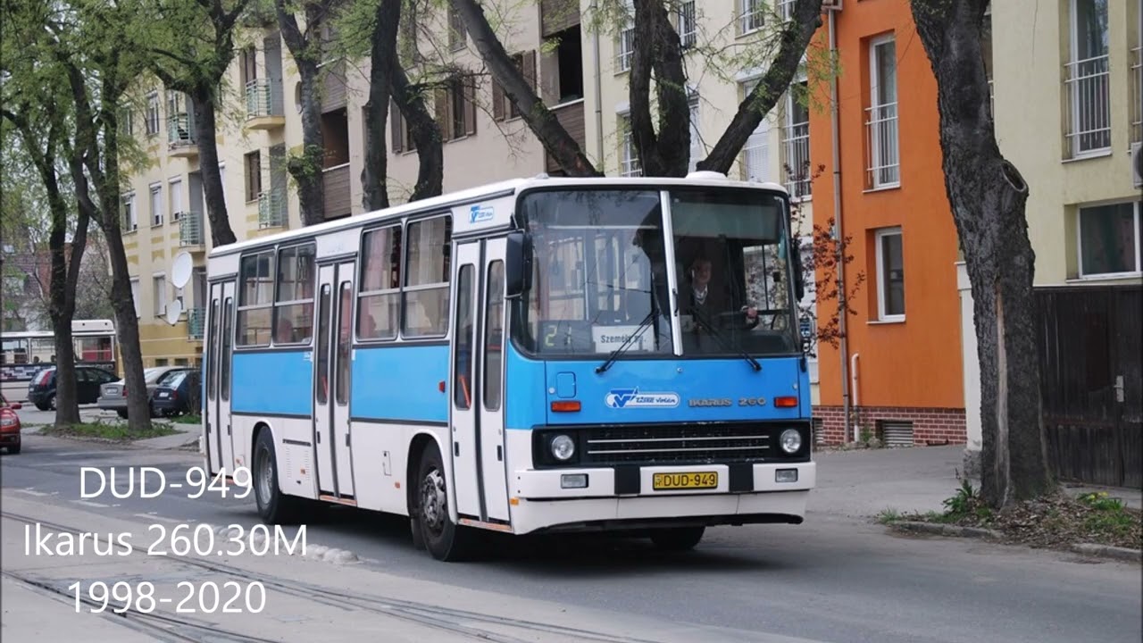 Ikarus buszok és trolibuszok Szegeden és környékén
