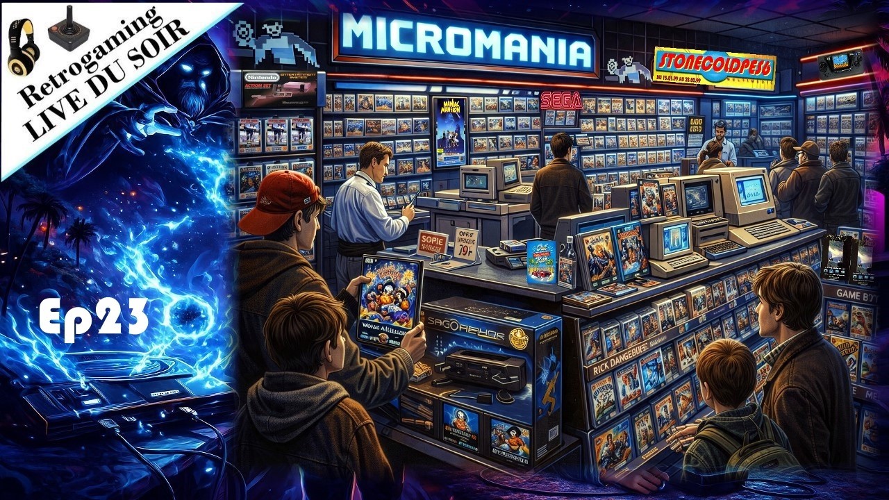 Live du soir - Qu'est ce qu'un Gamer Retro achète en 2026 ? Ep23