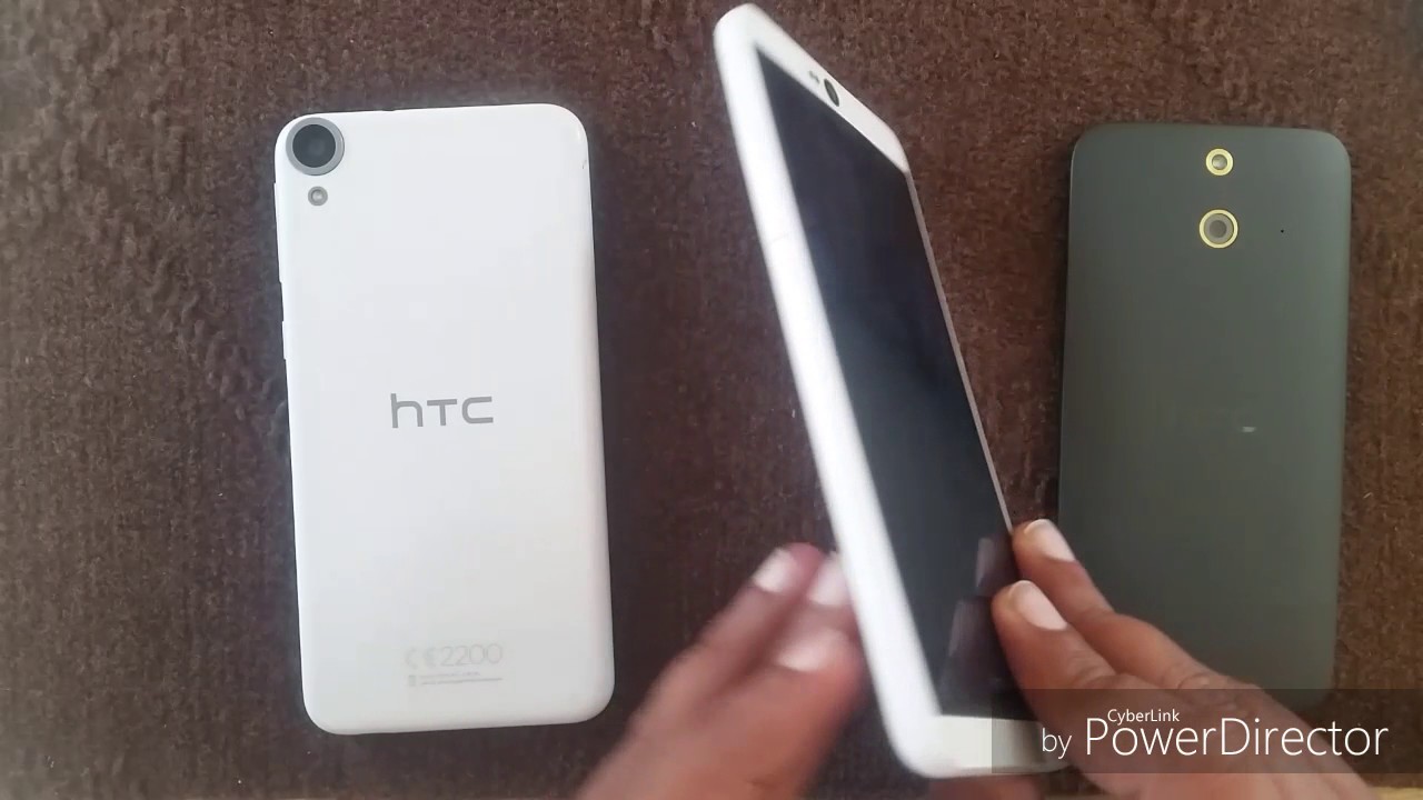 HTC desire 826 vs 820 vs one E8 booting test