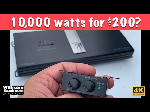 Soundstream BXA1-10000D Monoblock Class-D Amplifier – 3300W RMS, 10000W Max, Refurbished