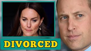 DIVORCED!🛑 Prince William divorces Kate Middleton after seeing her with Prince Harry in London