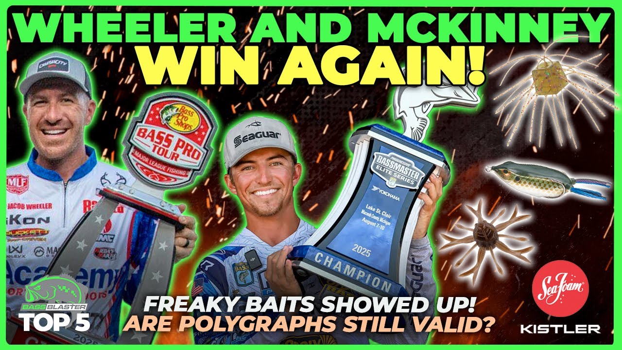 Polygraphs? Frogging deets, Freak baits! – Top 5 in Bass Fishing Ep 116