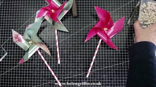 Paper Pinwheel Die Set Tutorial | Simply Made Crafts