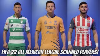 FIFA 22 | Mexican League | All players with real face! Pt. 4