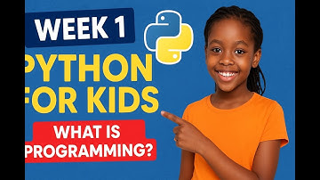 Beginner Python Class for Kids | Week 1: Learn print(), input(), comments + Install Python!