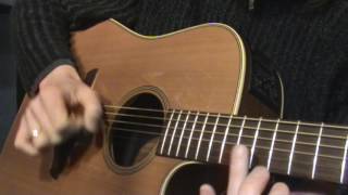 Comment jouer la sonnerie de Big Ben à la guitare, très court et facile, en harmoniques screenshot 4