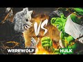 Werewolf vs hulk marvel monster showdown