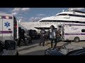 Multiple stabbed on party boat  brooklyn army terminal sunset park brooklyn nyc 42024