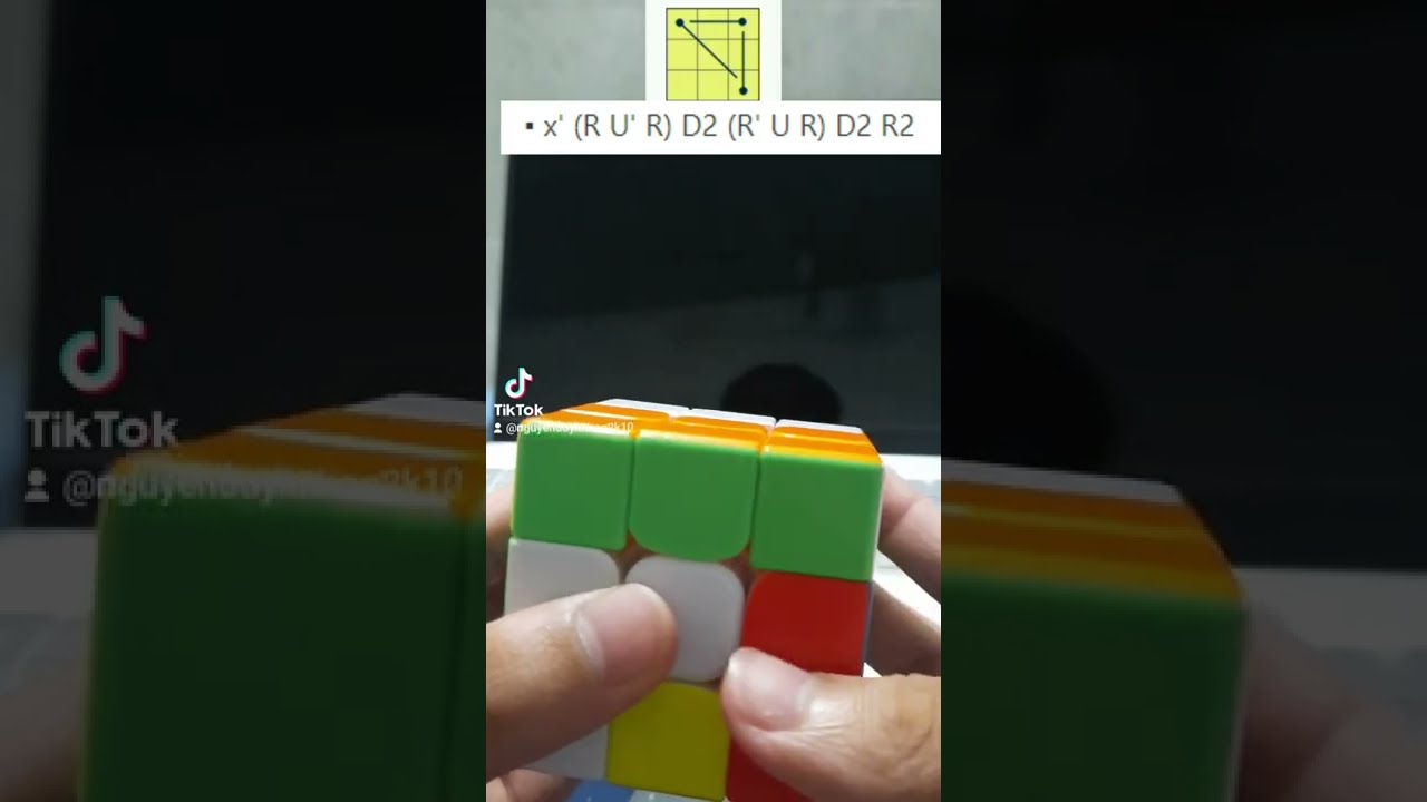 Công thức rubik 3x3 nâng cao