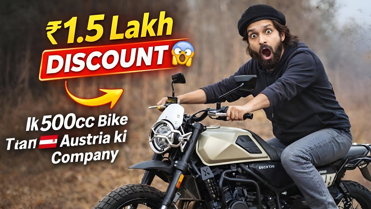 ₹5 Lakh ONLY 500CC BRAND NEW SCRAMBLER 😱 Biggest Deal in India? Full Honest Review | MILEAGE ?