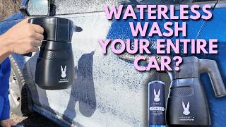 The Rubbit waterless wash system - does it work? - full tutorial and review.