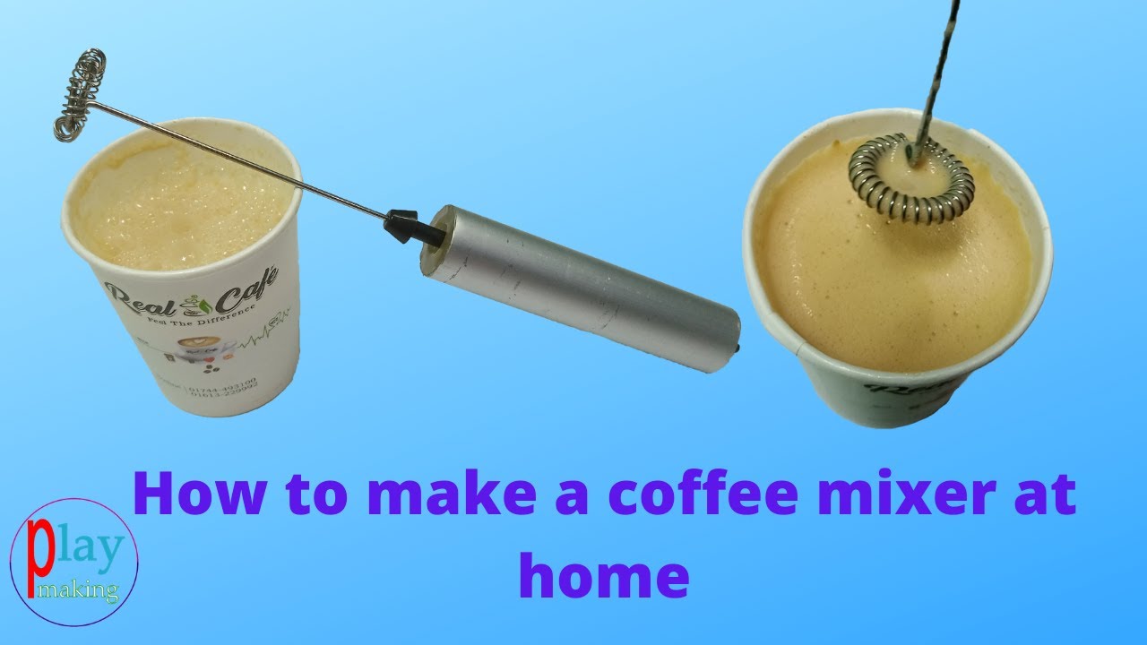 how to make coffee mixer at home [play making] YouTube