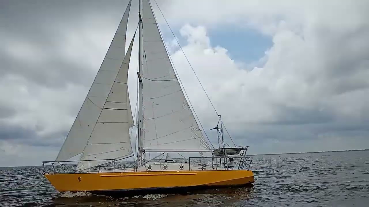 Bruce Roberts 38 steel hull #1