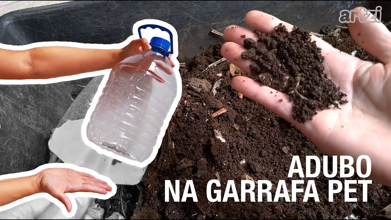 Como fazer composteira na garrafa PET de 5L