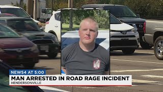Man arrested for road rage involving a gun in Hendersonville