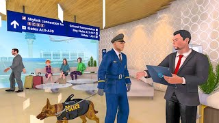 Virtual City Police । Airport Manager Family Games। Android Gameplay screenshot 1