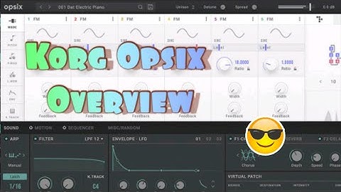Korg Opsix Overview
